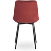 Mebel Elite Kėdė CHRIS, veliūrinė, bordo spalvos