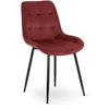 Mebel Elite Kėdė CHRIS, veliūrinė, bordo spalvos