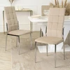 Mebel Elite Kėdė MOLLY, smėlio spalvos, veliūrinė