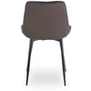 Mebel Elite Kėdė su veliūro apmušalu, 51,5 × 55 × 85 cm, ruda