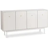 Mebel Elite Komoda MARLEN, 155 × 39 × 82 cm, kašmyro spalvos fasadais
