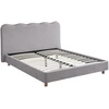 Mebel Elite Lova IZMIR, 160 × 200 cm, pilka, boucle