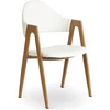 Mebel Elite MEBELELITE WILLY kėdė, balta, 56 × 58 × 81 cm