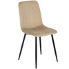Mebel Elite Minkšta kėdė IBIS, veliūrinė, smėlio spalvos
