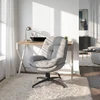 Mebel Elite Pasukamas poilsio fotelis MESA, pilkas