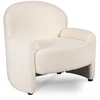 Mebel Elite Poilsio fotelis MASSIMO, 82 × 70 × 79 cm, kreminis