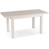 Mebel Elite Prailginamas stalas SKUBI, 120–160 × 75 cm, kašmyro spalvos