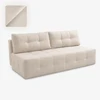 Mebel Elite Sofa-lova MORANA, 197 × 96 cm, kreminė