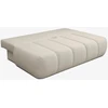 Mebel Elite Sofa-lova SARIA, miegamoji dalis 207 × 140 cm, kreminė