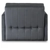 Mebel Elite Vienvietis fotelis-lova, miegamoji vieta 195 × 82 cm, pilkas