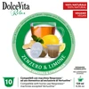 Arbatos kapsulės ZENZERO & LIMONE imbiero ir citrinų, 10 kaps., Dolce Vita, Nespresso® aparatams