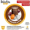 Pieninio šokolado kapsulės CIOCCOLATTE, 10 kaps., Dolce Vita, Nespresso® aparatams