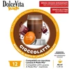 Pieninio šokolado kapsulės CIOCCOLATTE, 16 kaps., Dolce Vita, A Modo Mio® aparatams