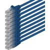 0,25 m cat 6 ethernet kabelis gigabit rj45 lan patch cord suderinamas su internetu, maršrutizatoriumi, modemu, smart tv, pc ir nešiojamojo kompiuterio jungikliu modemu mėlynas - 10 vienetų - 0,25 m