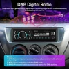 Automagnetola 1 Din automobilinis radijas Dab+ su Bluetooth Dab Plus su Fm radiju, Usb Disko/aux/tf jungtimi, išjungimo atmintimi, garso įrašymu, vairo valdymu