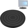 1 x 360° besisukantis padėklas, pakavimo ir sandarinimo padėklas, neslystantis molio skulptūros padėklas, besisukantis pagrindas, torto padėklas, besisukantis ekspozicinis stovas (juodas) (Ekspozicinė prekė)