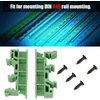 10 rinkinių 35 mm pcb din c45 bėgelio adapterio grandinės plokštės tvirtinimo laikiklis laikiklis „pasidaryk pats“