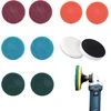 10 valymo padėkliukų šepetėlių rinkinys, suderinamas su bosch home and garden akumuliatoriniu valymo šepečiu universal brush (2 x mikropluošto padėkliukai, 2 x virtuvės padėkliukai, 2 x putų padėkliukai, 2 x didelio našumo padėkliukai, 2 x