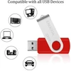10 vnt. 32 Gb Usb atmintinės, metalinės, skirtingų spalvų