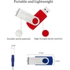 10 vnt. 32 Gb Usb atmintinės, metalinės, skirtingų spalvų
