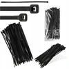 100x Cable ties, cable ties, zippers 7.6 x 400 mm strong Uv resistant