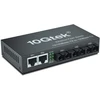 10gtek 5 prievadų spartusis ethernet optinis komutatorius, su 3 prievadais dvigubiems sc optiniams kabeliams, 20 km