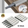 10x baldų atmušėjas push to open su guma kaip rtyzator tip on metalinis