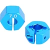 12 mm Hex Adapteris Rc Ratų Detalėms (4 vnt.) Mėlynas