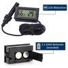 12 skaitmeninių vidaus termometrų-drėgmėmačių rinkinys: Wiyety mini Lcd skaitmeninis vidaus termo-drėgmėmatis, temperatūros drėgmės matuoklis, drėgmės matuoklis namams, biurui, miegamajam, kvadratinis