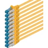 1Attackde 1attack Cat6a Sf/utp tinklo kabelis, 1m, oranžinis