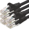 1Attackde Cat6 tinklo kabelis 1000 Mbit/s, 5m, juodas