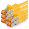 1attack.de Cat.7 tinklo kabelis Cat7 ethernet kabelis patch kabelis tinklo Lan kabelis Cat.7 neapdorotas kabelis 10 Gb/s (sftp Pimf Lszh) rinkinys su Rj45 jungtimi Cat.6a