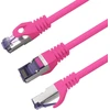 1attack.de cat.7 tinklo kabelis, cat7 poe+ ethernet kabelis, tinklo / interneto / dsl / modemo / maršrutizatoriaus / hub patch kabelis, lan kabelis, neapdorotas kabelis, 10 gb/s (sftp pimf), rinkinys: patch kabelis su rj 45 jungtimi, cat.6a