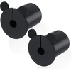 2 dalių kabelių valdymo rinkinys, 2,5 cm sieninės skylės kabelių įvorės lizdai silikoninis ethernet kabelio įvorės sieninis kabelio apsauginis dangtelis, skirtas starlink apsauginiam kabeliui