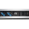 2 krypčių itališkas schuko maitinimo blokas, 2 usb prievadai + 1 rj45 + 1 rj11 + 1 hdmi (moteriška)
