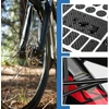2 vienetų dviračio rėmo grandinės lipdukas, skirtas bmx mtb plento dviračiui, pagamintas iš anglies pluošto