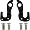 2 vnt. derailleur pakaba Cube Aim Sl # 10148, mech derailleur pakaba dviračio galinis kabliukas, metalinis galinis derailleur kabliukas, suderinamas su Cube galiniu derailleur, lengvas montavimas, juoda, su