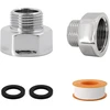 2 vnt. reduktoriai: 1/2" į 3/8"