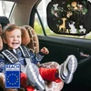 2 vnt. saulės apsaugos nuo uv spindulių automobilinė užuolaidėlė kūdikiui, apsauga nuo saulės, šoninis langas