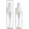 2 x 100ml Putojantis Dozatorius su Pompa, Skaidrus Plastikinis