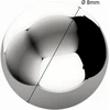 20 neodimio galios magnetų sidabriniai – rutuliniai magnetai ypač stiprūs apvalūs 8 mm skersmens – stiprūs super magnetai – sukibimo jėga apytiksliai 3,5kg – magnetai skirti lentoms, skelbimų lentoms, magnetinėms lentoms