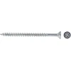 20 varžtų 5 x 75 mm su daliniu sriegiu 60 mm irox galvanizuoto plieno kryžmine galvute pozidriv pzd plokšti varžtai medienai ir drožlių plokštei 5 x 75 drožlių plokštė