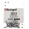 20 x A4 nerūdijančio plieno kupolo formos "pozi" sriegikliai 4.2mm x 16mm Din 7983