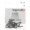 20 x A4 nerūdijančio plieno kupolo formos "pozi" sriegikliai 4.2mm x 16mm Din 7983
