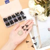 200 vnt. Kawaii akys lėlėms, 5 dydžiai, derva, su poveržlėmis