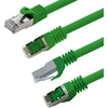 2.0m - žalias - cat.7 - tinklo kabelis patchcable lancable ethernet - 10gbase-t - 10000 mbps cat7 sftp dvigubai ekranuotas pimf 600mhz