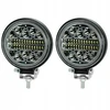 2vnt 102w Darbinis halogeninis Led žibintas prožektorius 34led
