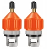 2x Adapteris perėjimas Sup lentos Av vožtuvo pripūtimui, automobilinis ventilis