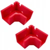 2x Kampinis stalių spaustuvas 90° Trečia ranka L tipo skirtas susukti 18mm