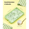3 ice cube tray ball rinkinių su dangteliu ir ice cube box, 99 vienetams 2.2 cm apvalių ledo kubelių, be bpa ice cube tray, apvalus ice cube tray kokteiliams ir viskiui